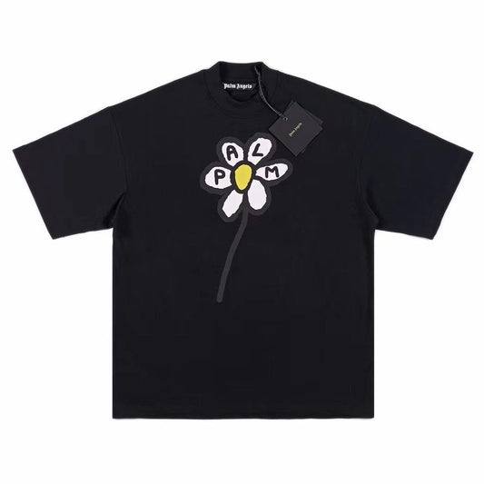 PALM ANGELS Flower Logo Tee