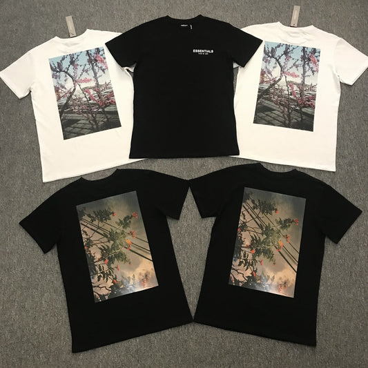 FEAR OF GOD Essentials Nature Logo Tee