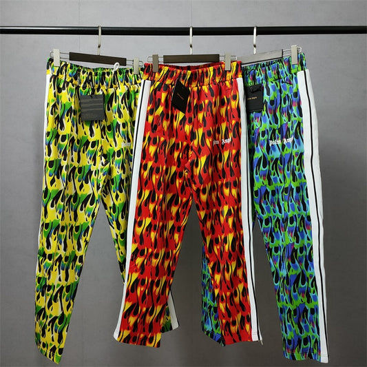 PALM ANGELS Flamed Track Pants