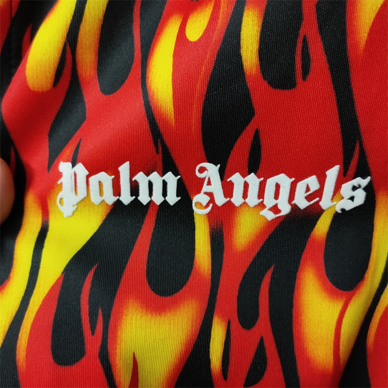 PALM ANGELS Flamed Track Jacket