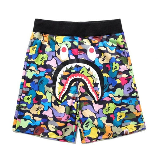 BAPE Color Camo Shorts