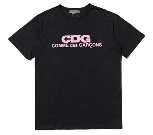 CDG Pink Logo Tee