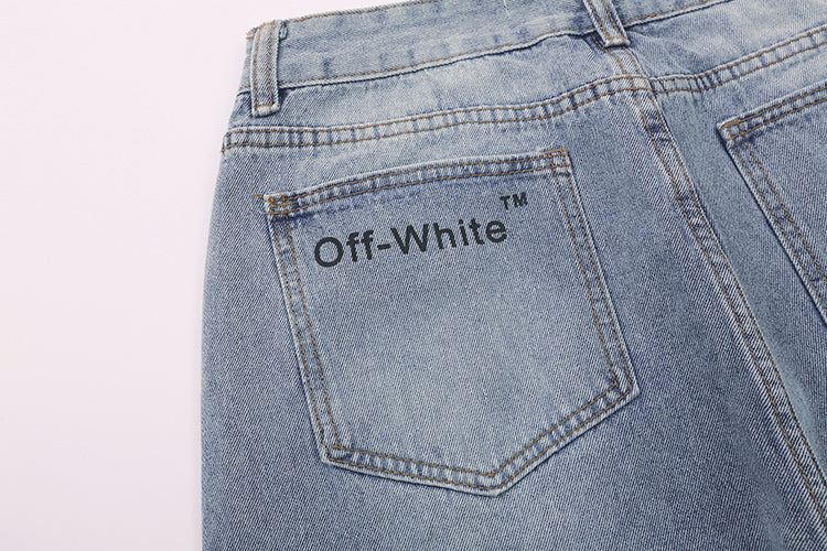 OFF-WHITE Logo Jeans