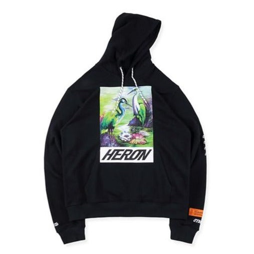 HERON PRESTON Logo Hoodie FW20