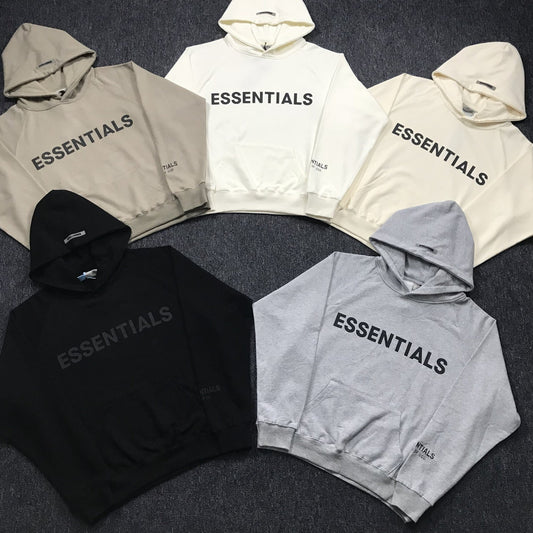 ESSENTIALS Reflective Logo Hoodie