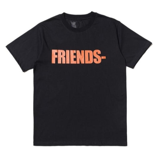 VLONE Friends Black Tee (All Colors Logo)