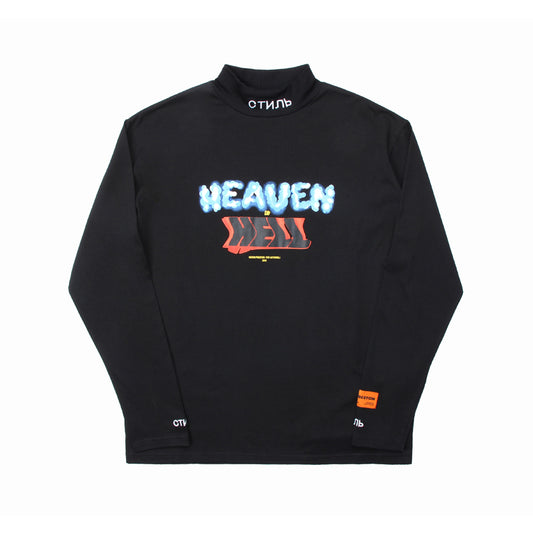 HERON PRESTON Heaven Hell Long Sleeve Tee