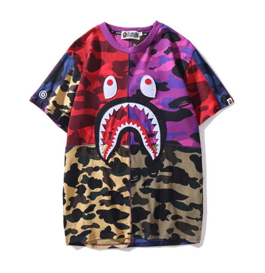 BAPE Multi Color Tee