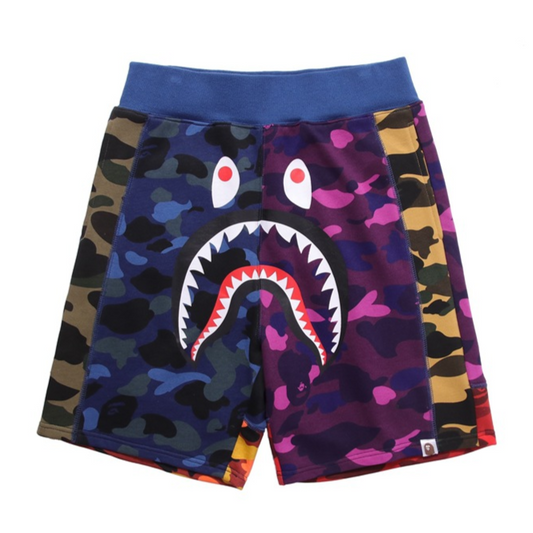 BAPE Multi Color Shorts