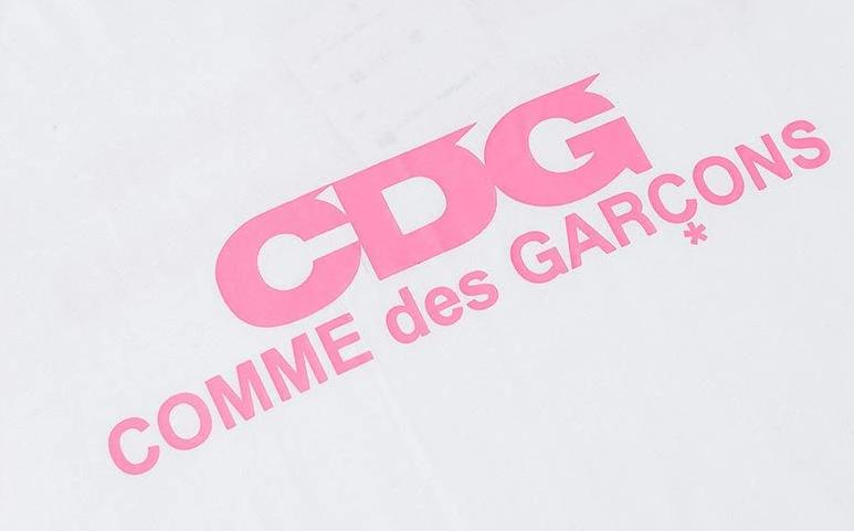 CDG Pink Logo Tee