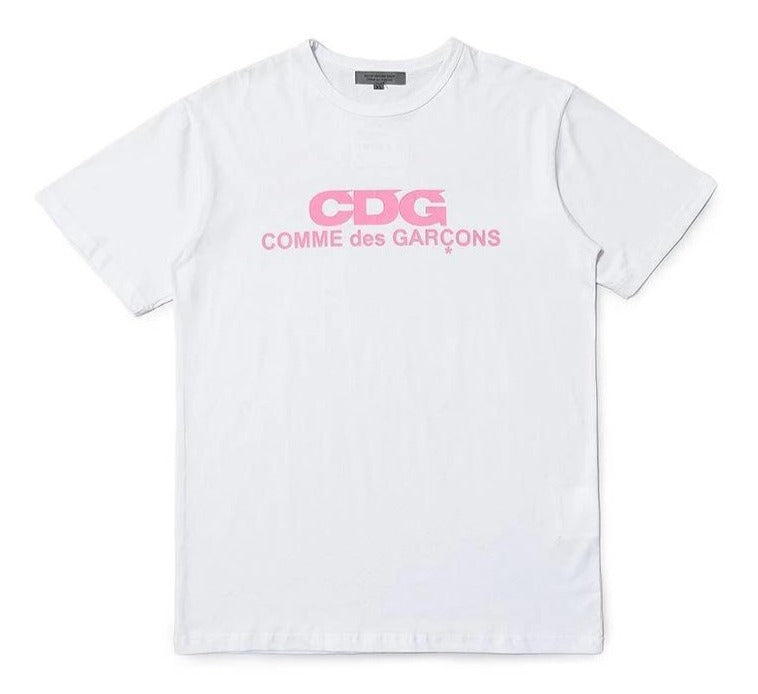 CDG Pink Logo Tee